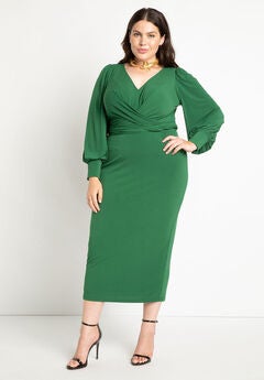 Plus Size Peach Dresses