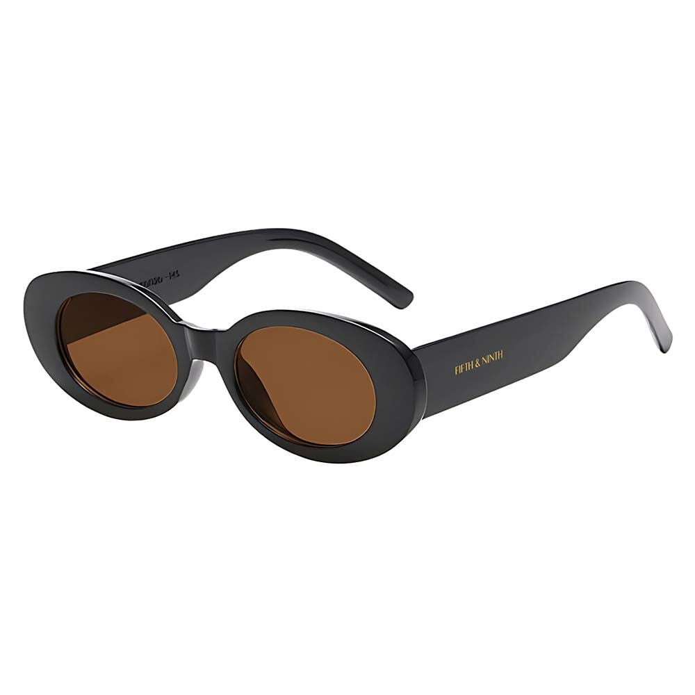 Vivi Polarized Sunglasses, BLACK AND BROWN, alternate image number 1