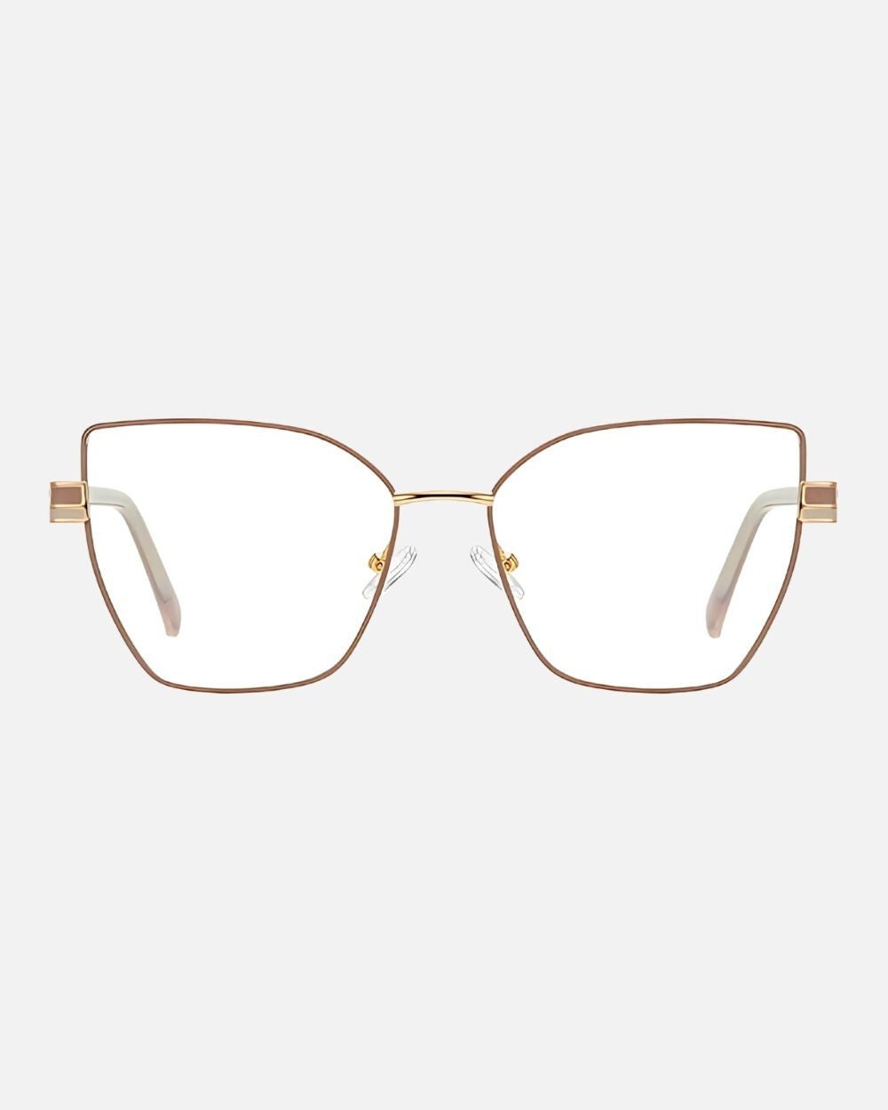 Chai Blue Light Glasses, ROSE BEIGE, hi-res image number 0