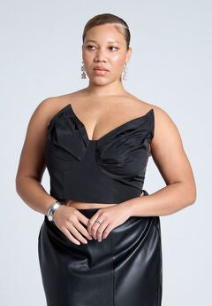Dramatic Bust Crop Top
