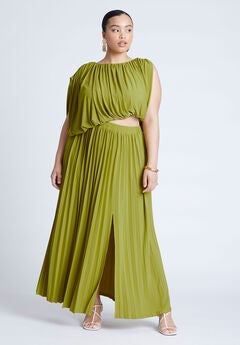 Asym Bodice Maxi Dress