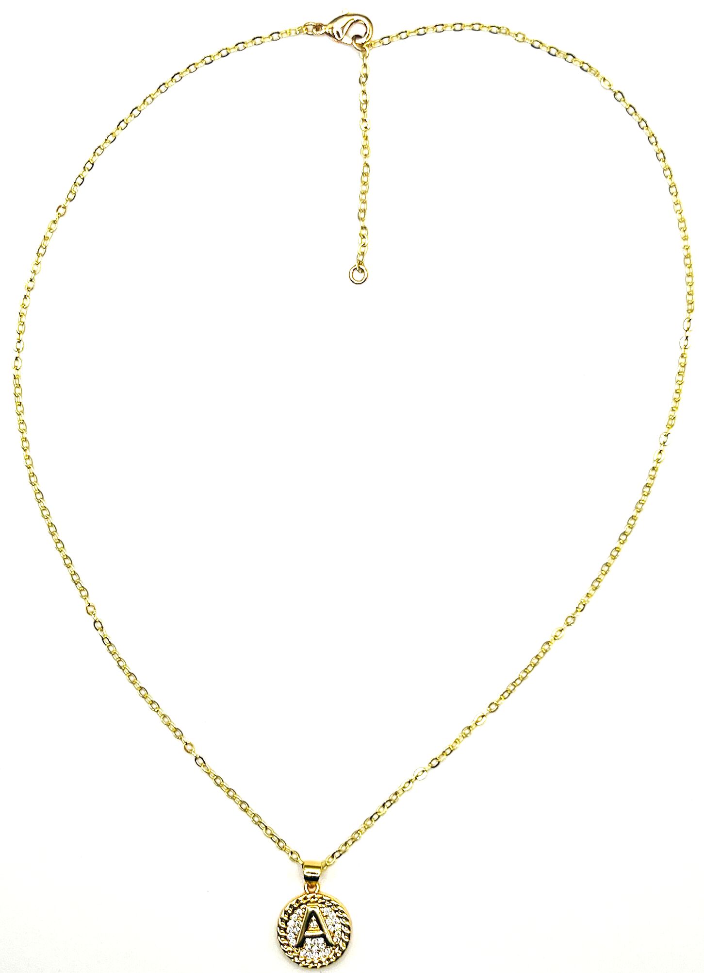 Lustre Initial Necklace, A, hi-res image number 0