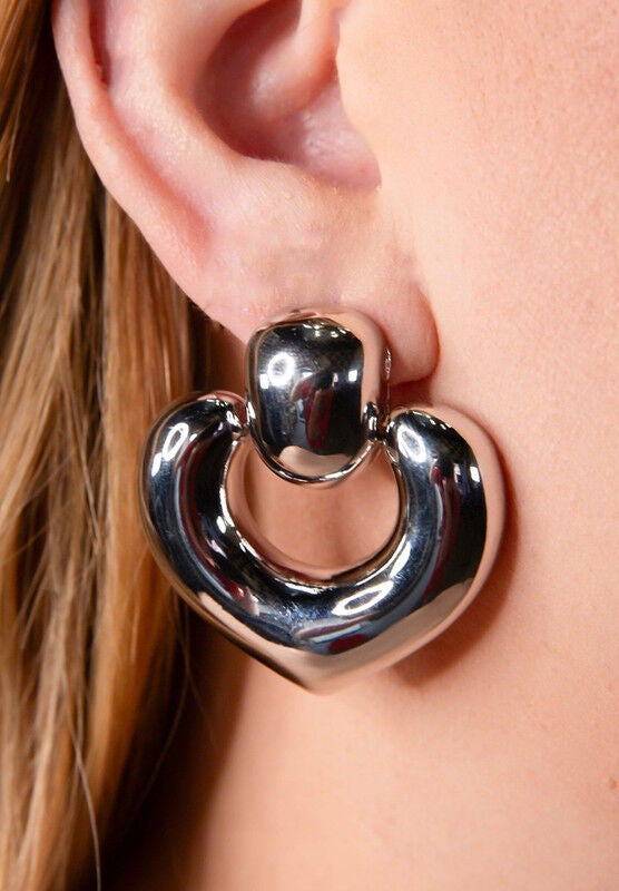 Georgia Silver Earrings, SILVER, alternate image number 1