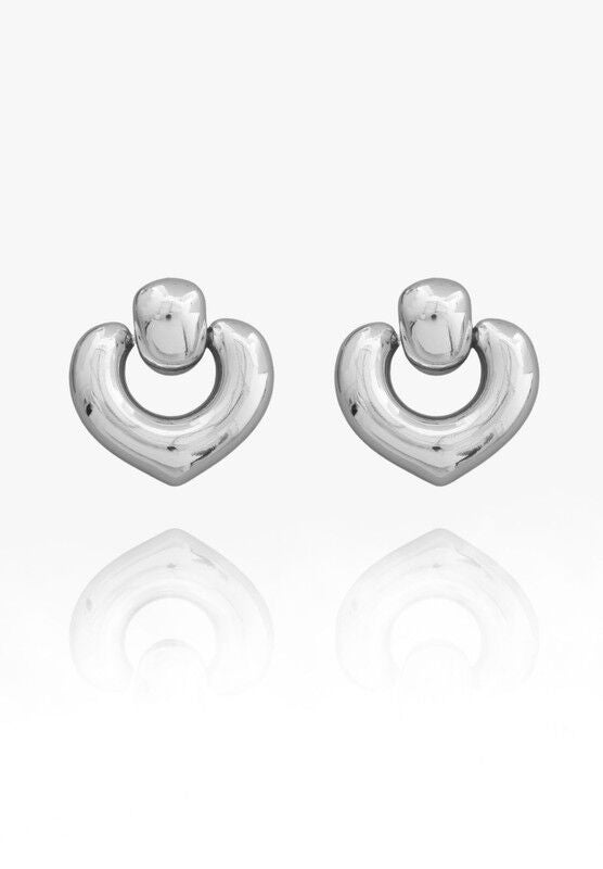 Georgia Silver Earrings, SILVER, hi-res image number 0