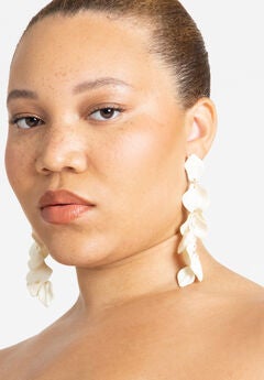 Linear Petal Earrings