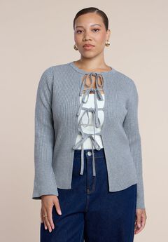 Tie Front Cardigan