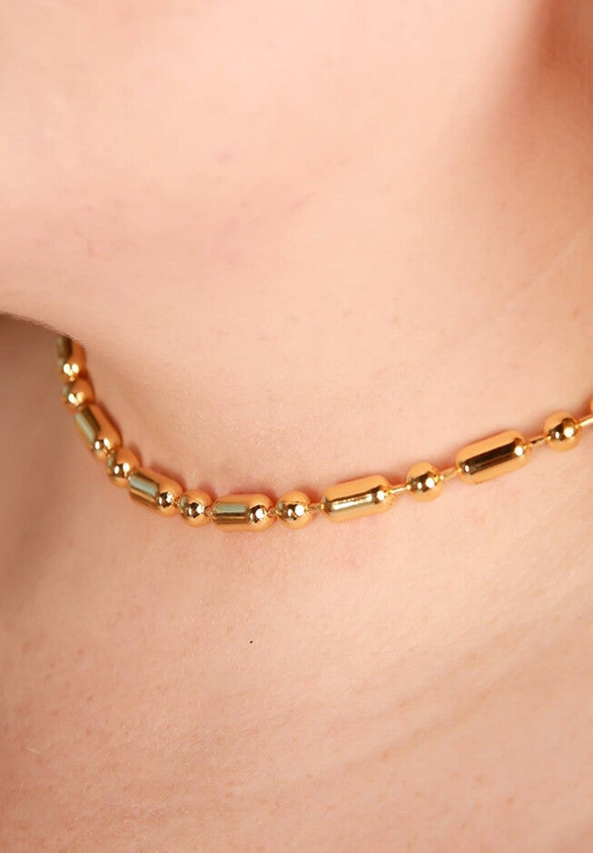 Blaze Necklace, GOLD, alternate image number 1
