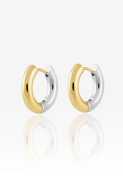 Hendrix Two-Tone Earrings