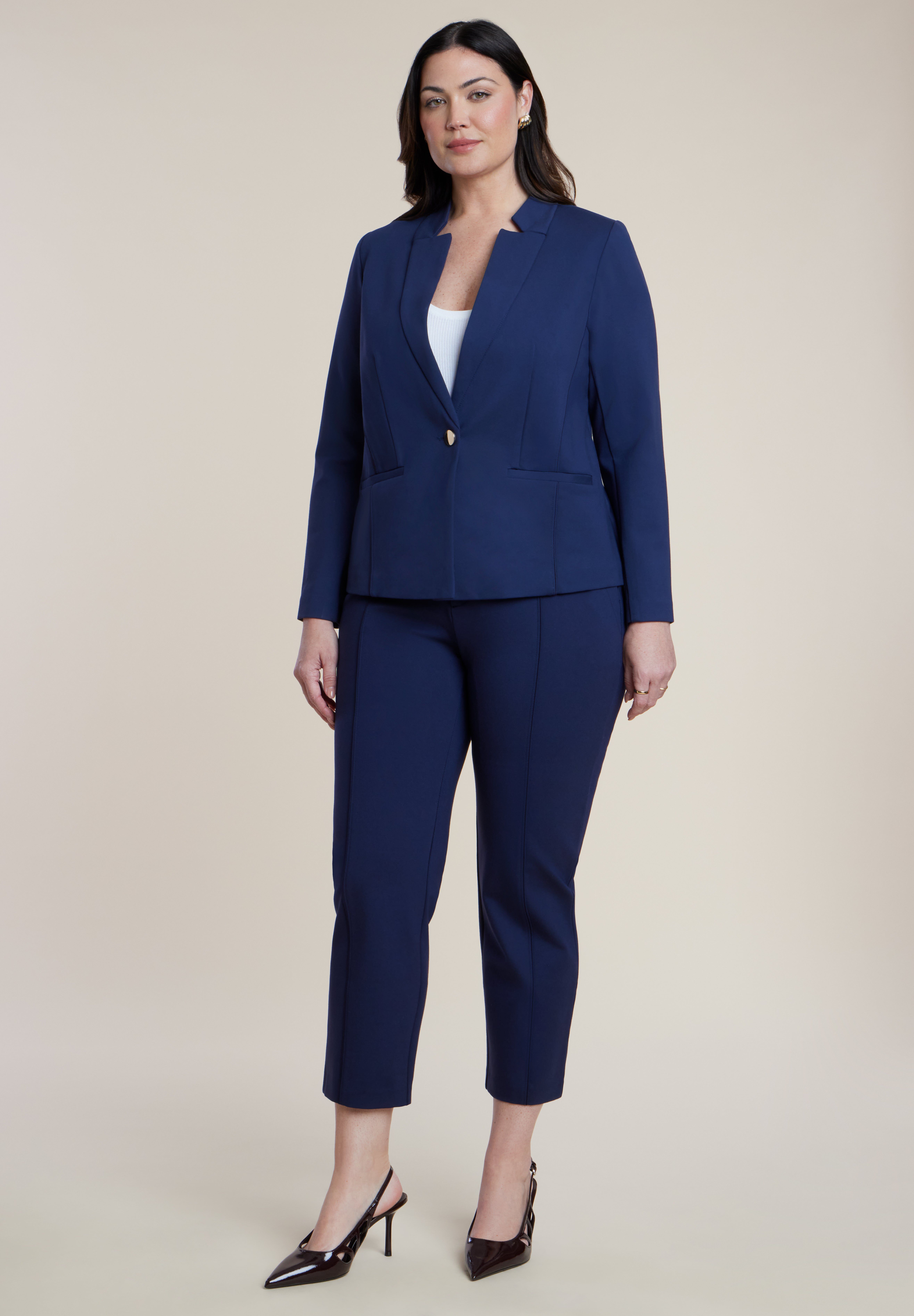 The Ultimate Stretch Slim Leg Pant, MARITIME BLUE, hi-res image number 0