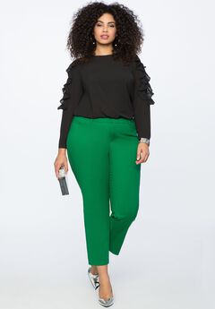 Kady Fit Double-Weave Pant