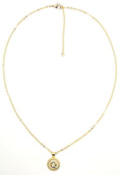 Lustre Initial Necklace