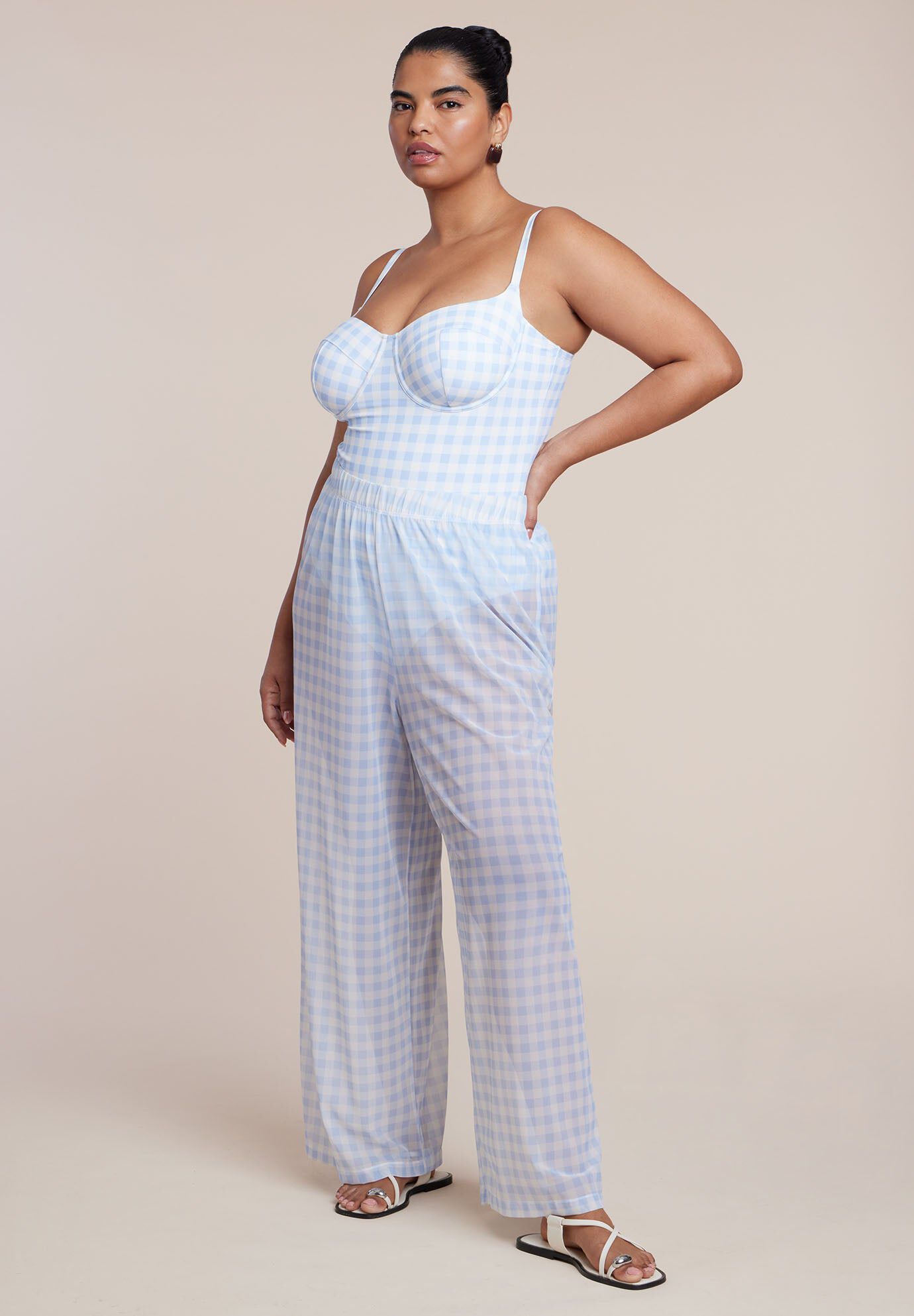 Wide Leg Cover-Up Pant