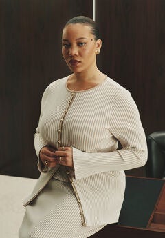 Longline Button Up Cardigan