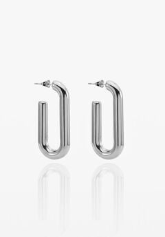 Kylie Silver Earrings