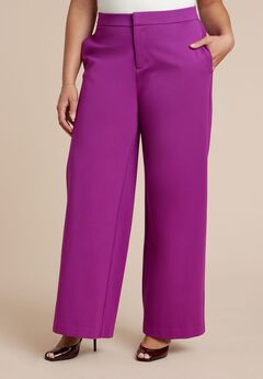 The Ultimate Stretch Wide Leg Pant