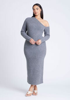 Off Shoulder Sweater Dress
