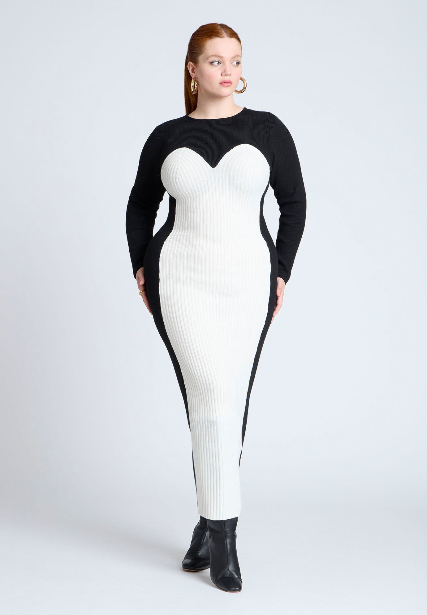 Women Plus Size Knit Sweater Dress Long Sleeve Crew Neck Solid Comfy Slim Fit Stretch Pullover Bodycon Mini Dress Large Khaki