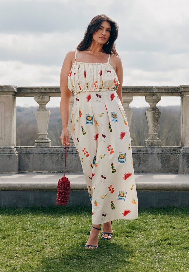 Shirred Bodice Ruffle Maxi Dress, OLIVE YOU, hi-res image number null