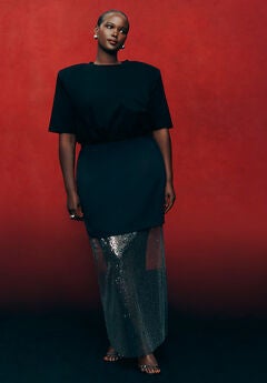 Sparkly Twofer Skirt