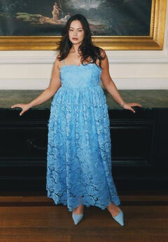 Fit And Flare Lace Gown