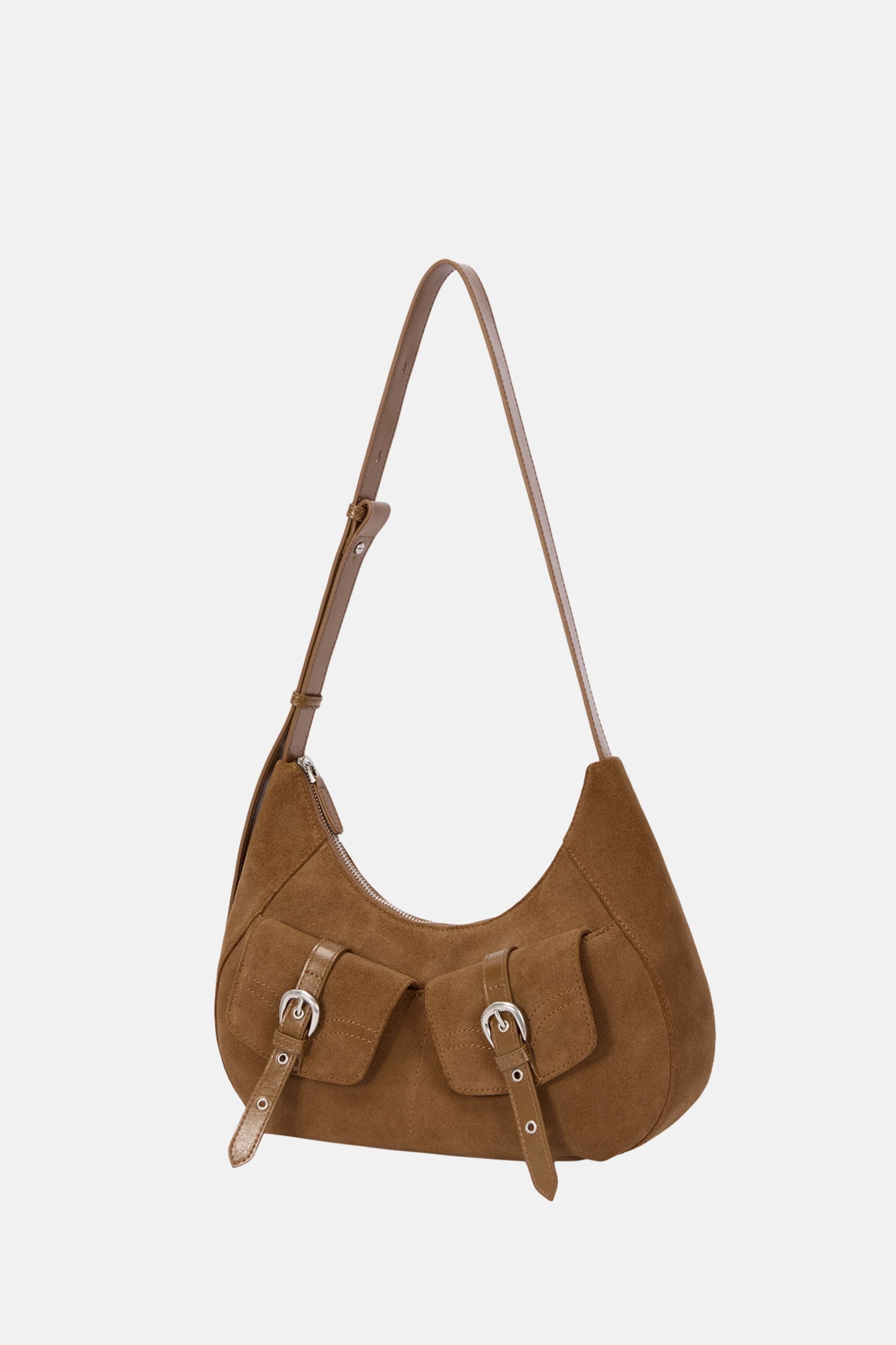 Rodeo Shoulder Medium Shoulder Bag, CAMEL BROWN, alternate image number 1