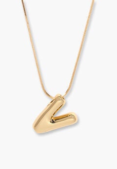 Pippa Bubble Initial Pendant