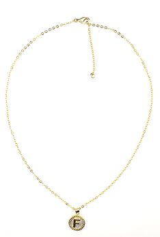 Lustre Initial Necklace