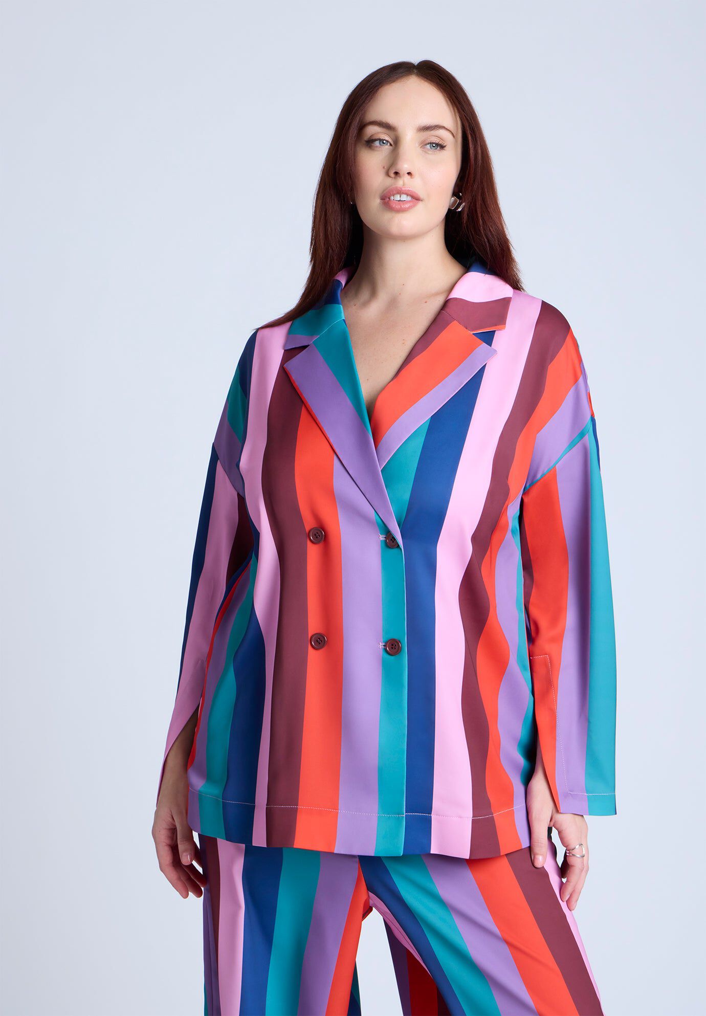 Double Breasted Oversized Shirt