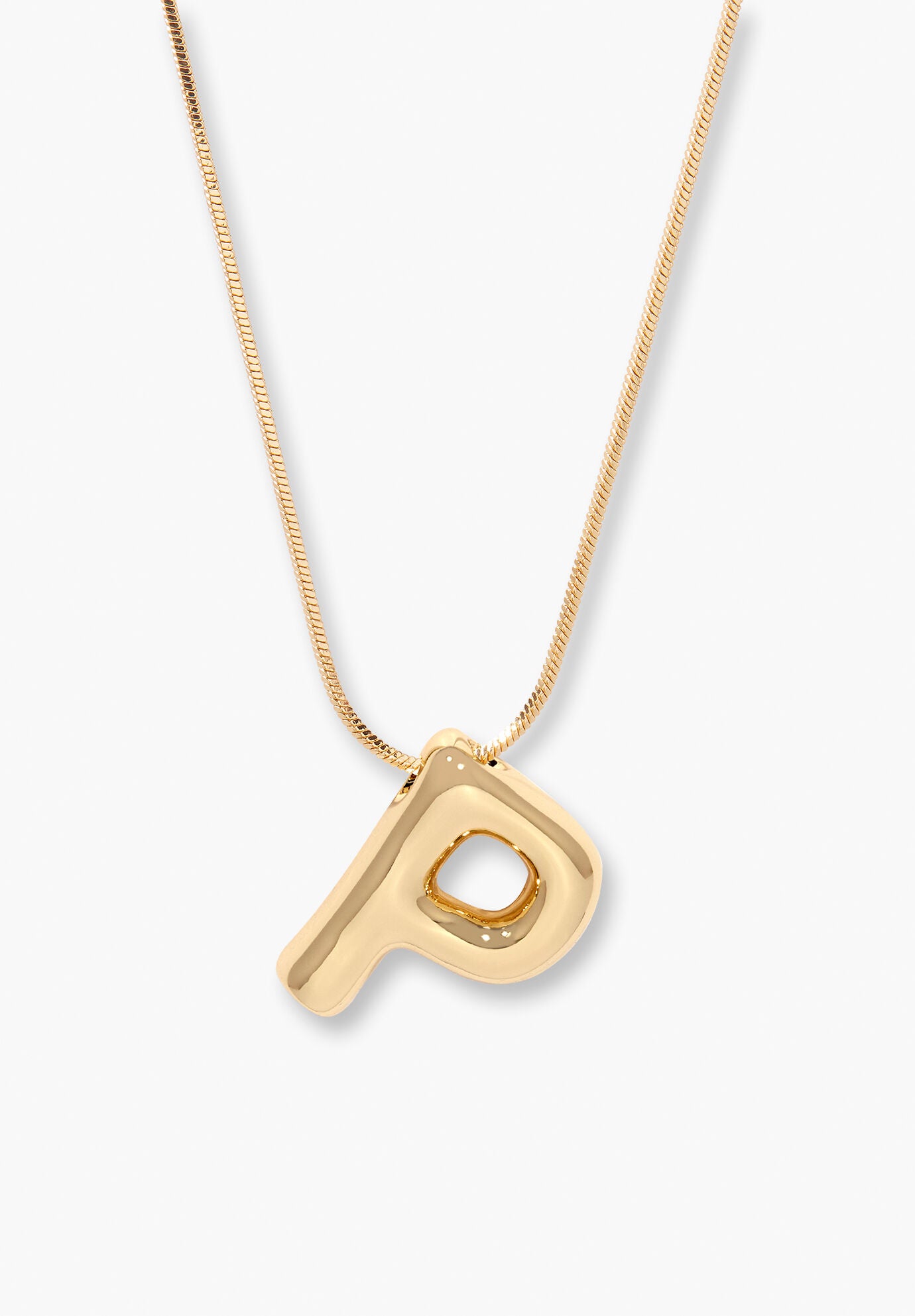 Pippa Bubble Initial Pendant, P, hi-res image number 0