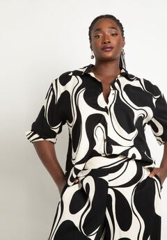Fashionable Plus Size Button Down Shirts