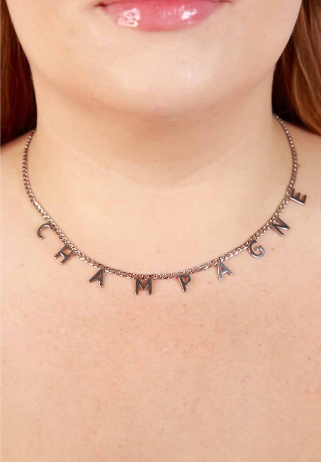 Champagne Necklace, , alternate image number 2