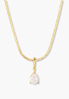Melrose Teardrop Birthstone Necklace