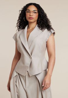 Short Sleeve Hourglass Blazer