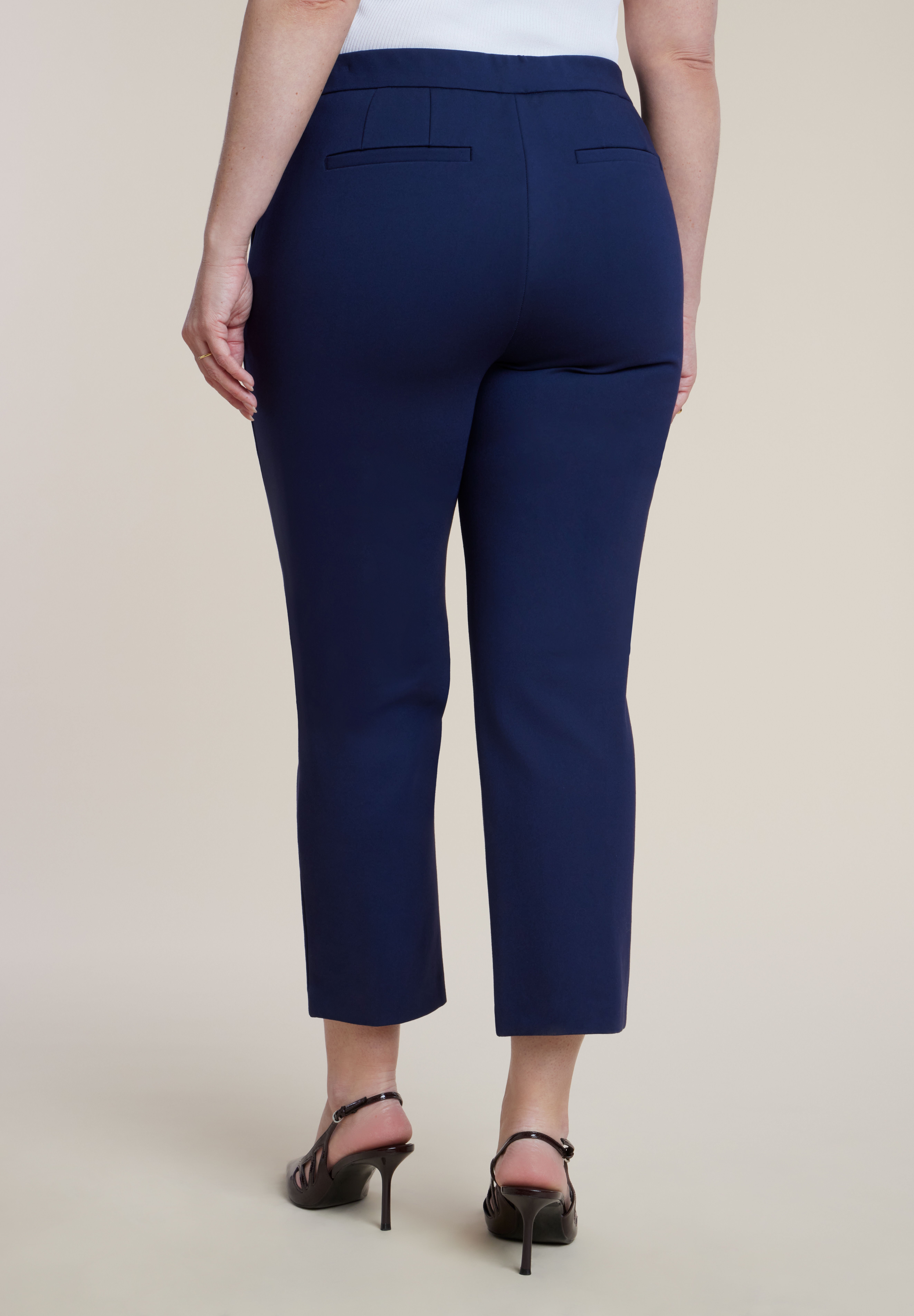 The Ultimate Stretch Slim Leg Pant, MARITIME BLUE, alternate image number 2