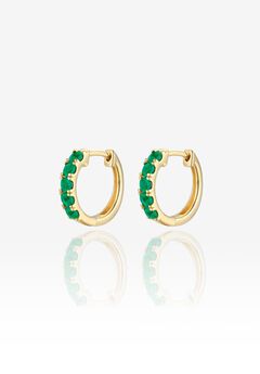 Kelly CZ Hoope Earrings