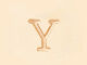 Madeline Gold Initial Pendant, Y, alternate image number 1