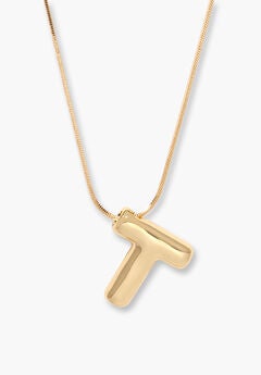 Pippa Bubble Initial Pendant