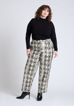 Plus Size Leather Pants For Women
