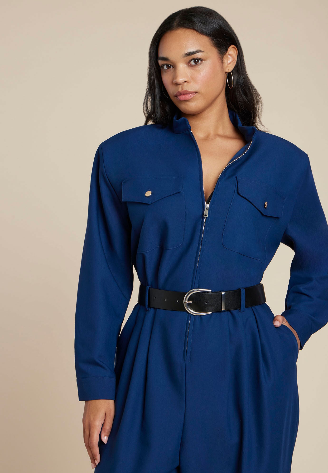  Slick Jumpsuit, DRESS BLUES, alternate image number 2