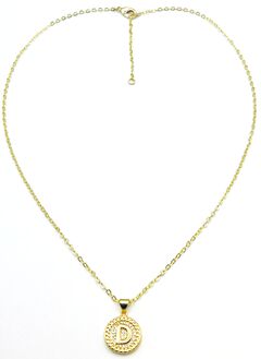 Lustre Initial Necklace