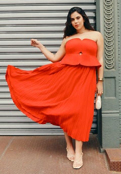Plus Size Sleeveless Dress