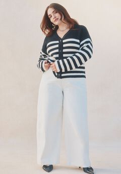 The Yvette Rigid Wide Leg Jean