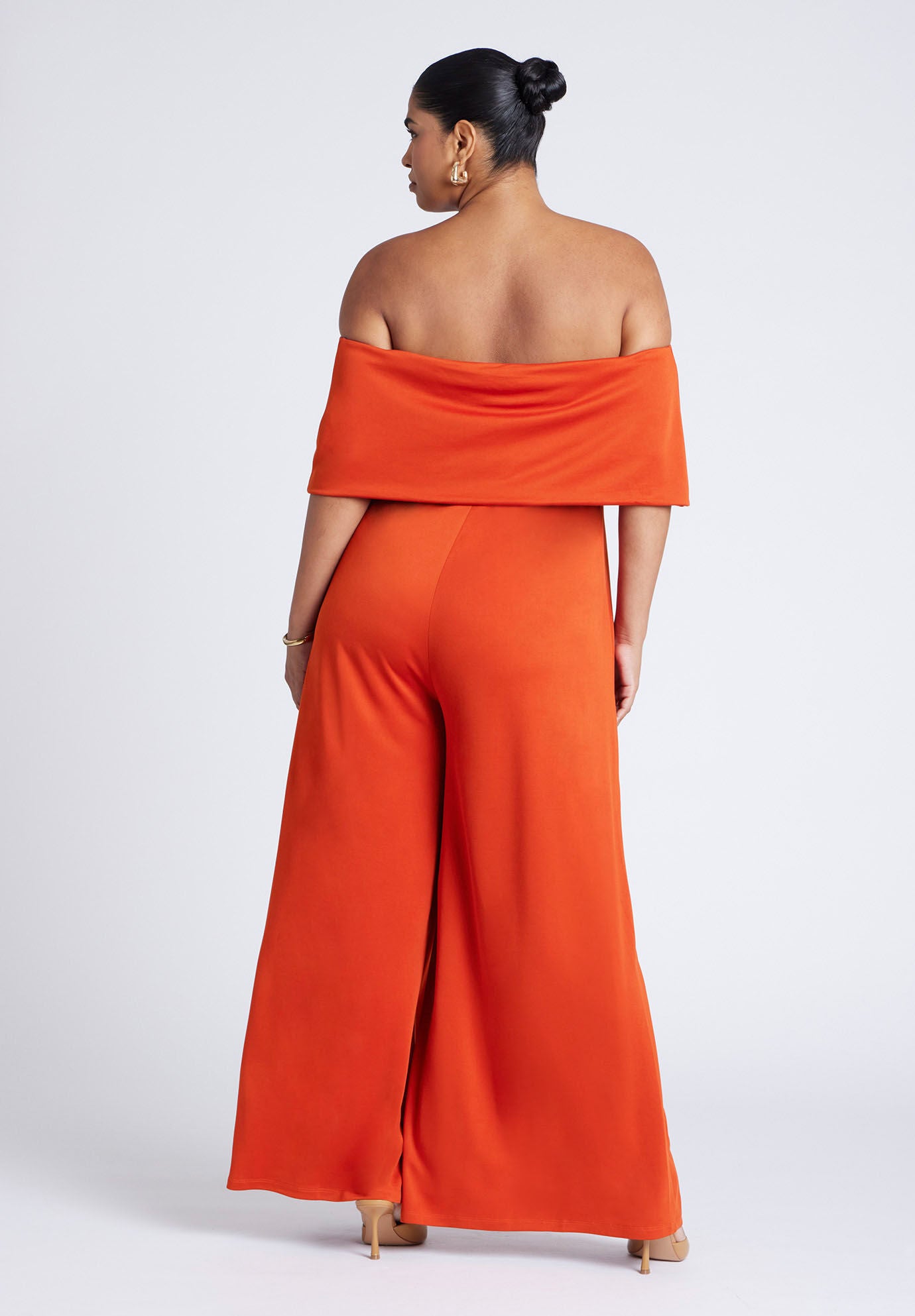 Off Shoulder Jumpsuit, AUTUMN, alternate image number 3