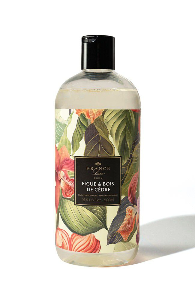 French Perfumed Body Wash, FIGUE BOIS DE CEDRE, hi-res image number 0