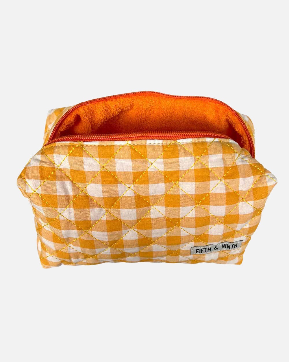 Kami Cosmetic Bag, MARIGOLD AND ORANGE, alternate image number 1