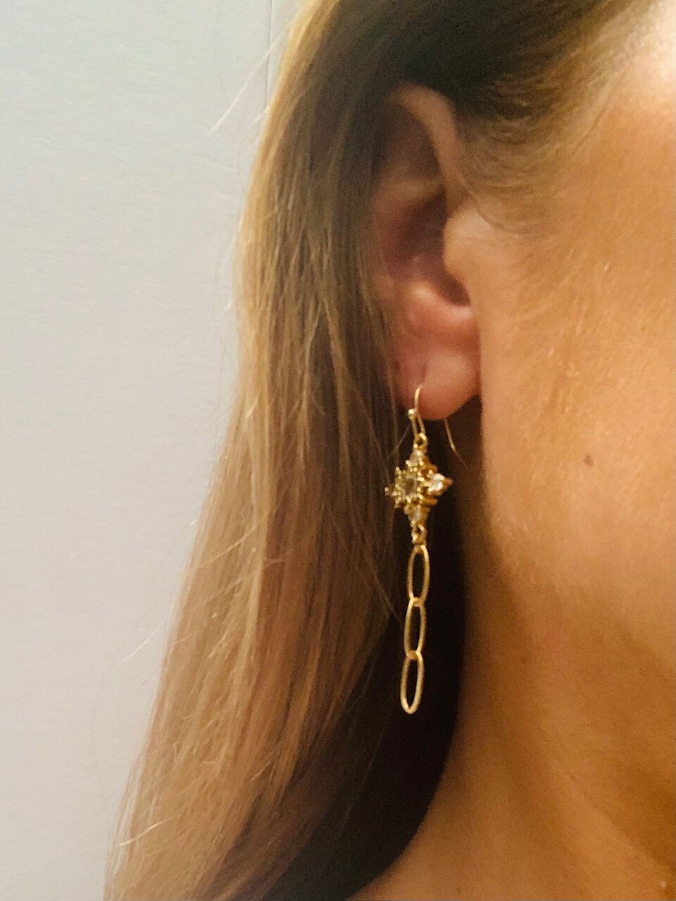 Twilight Chn Earring, GOLD FILLED, hi-res image number 0