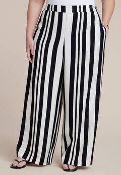 Pull On Wide Leg Pant