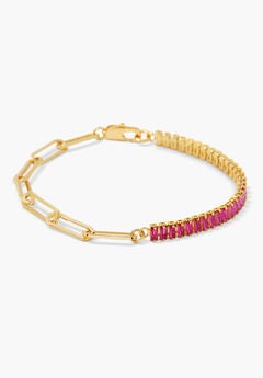Priya Birthstone Tennis Bracelet