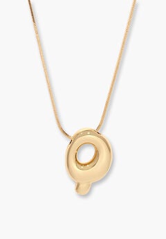 Pippa Bubble Initial Pendant