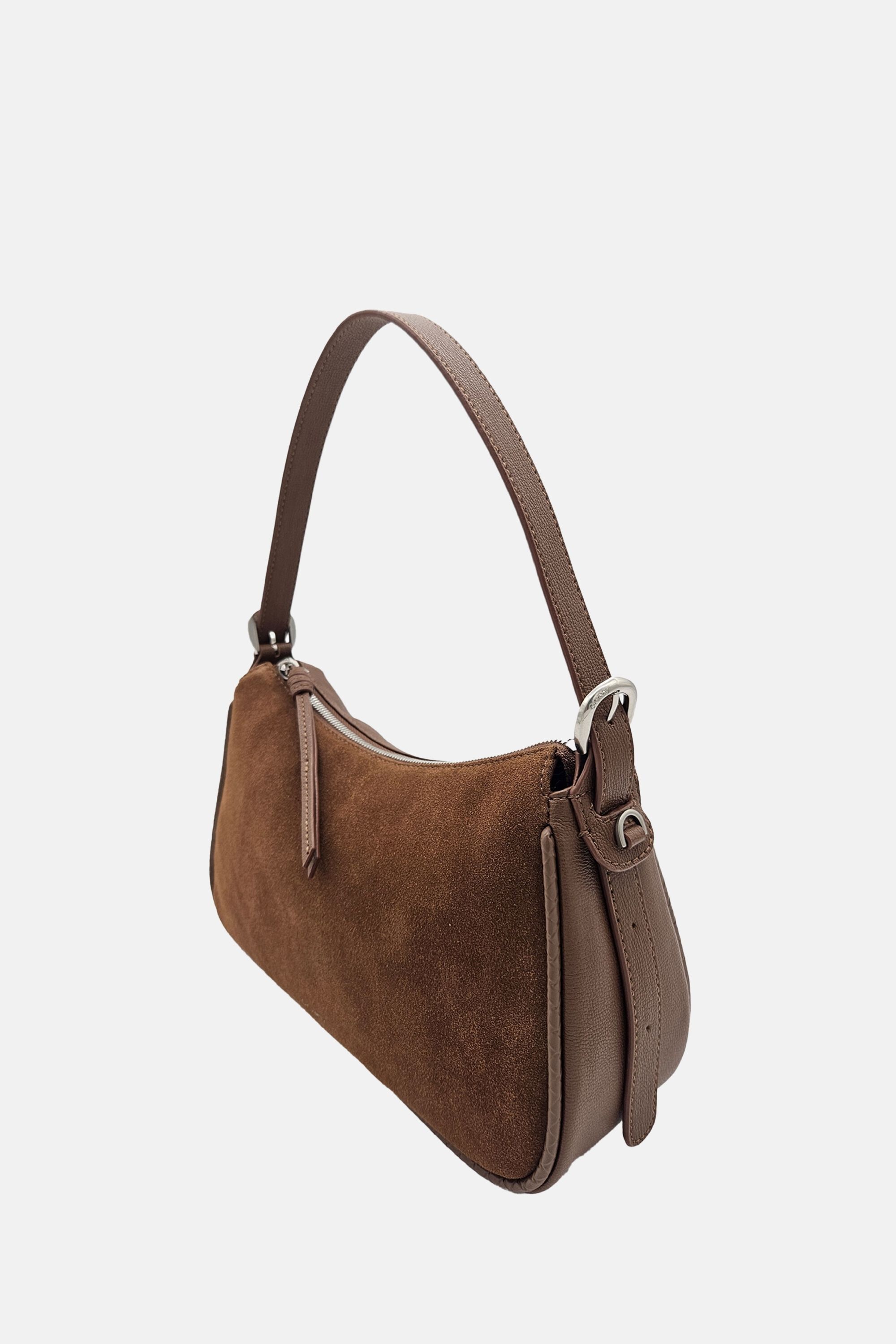 Lauren Black Small Shoulder, CAPPUCCINO, alternate image number 2